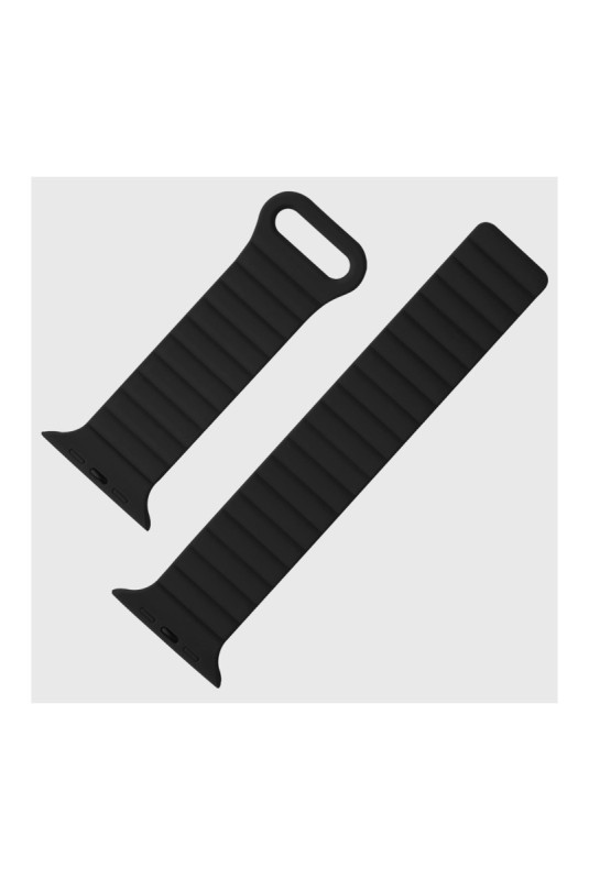 Bracelet compatible Apple Watch Noir et bleu 38/40/41 mm