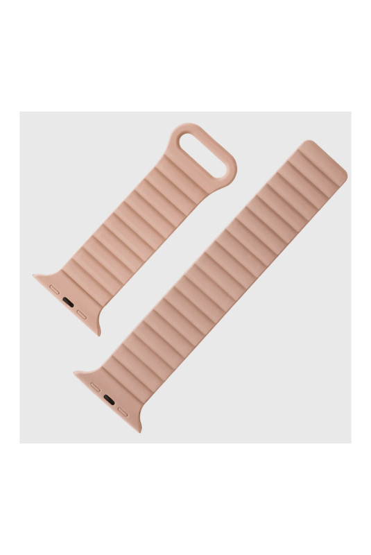 Bracelet compatible Apple Watch réversible rose 38/40/41 mm