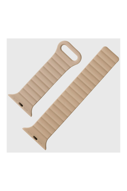 Bracelet compatible Apple Watch Beige 38/40/41 mm