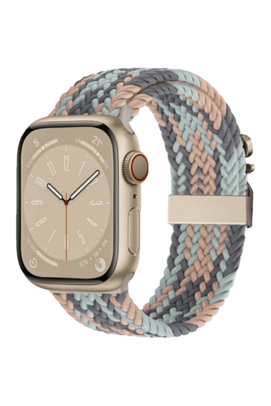 Bracelet compatible Apple Watch Multi pastel 38/40/41 mm