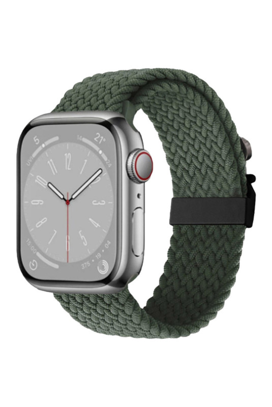 Bracelet compatible Apple Watch Vert foncé 42/44/45/49 mm