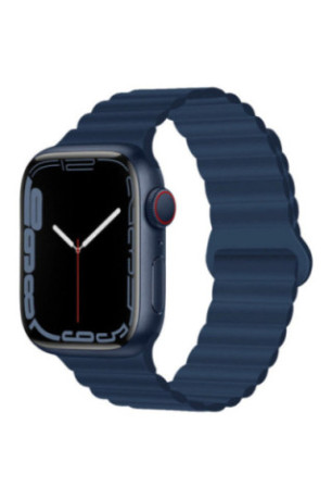 Bracelet compatible Apple Watch 42/44/45/49 mm Bleu