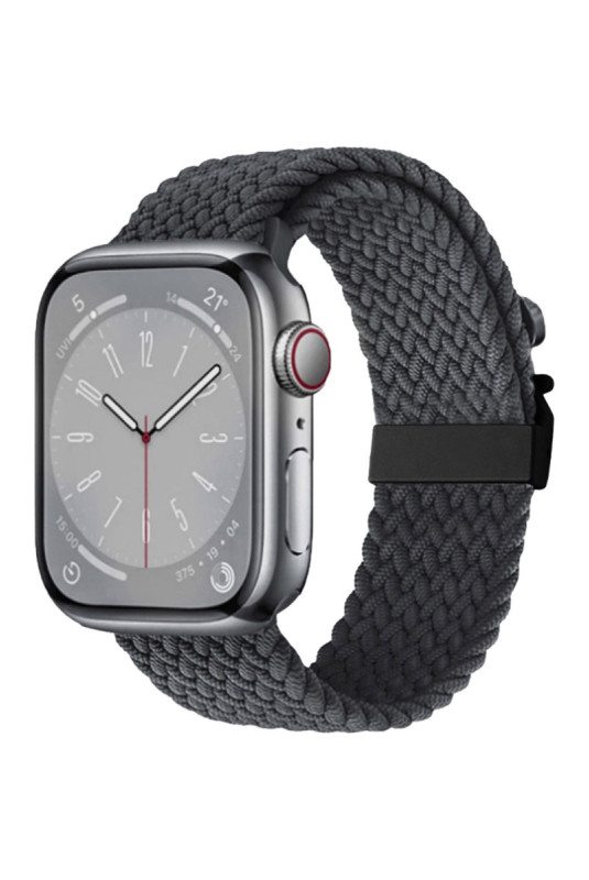 Bracelet compatible Apple Watch Gris foncé 42/44/45/49 mm