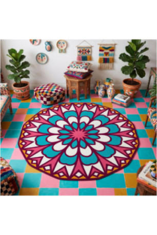 Tapis (50 x 80) - Multicolore