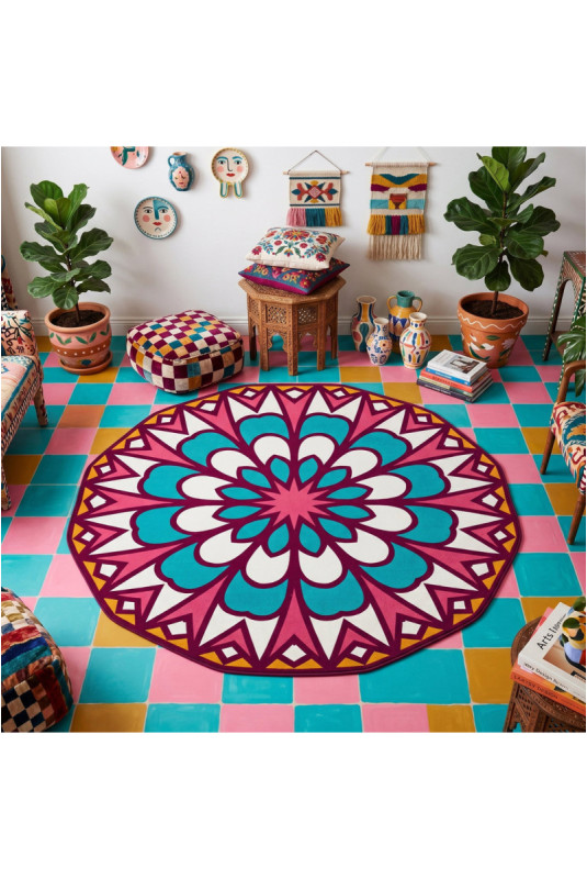 Tapis (50 x 80) - Multicolore