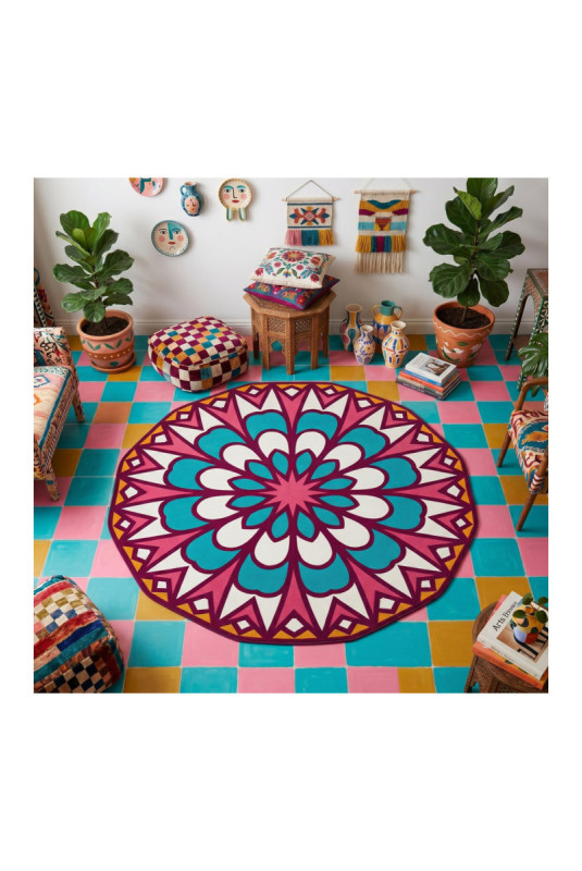Tapis (50 x 80) - Multicolore