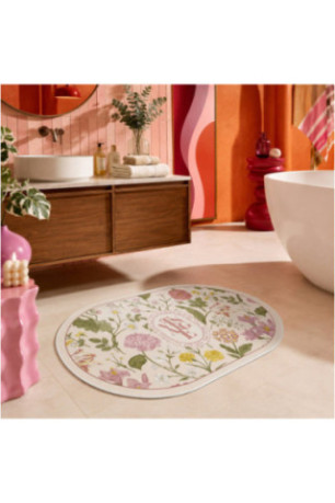Tapis de bain (60 x 90) - Multicolore