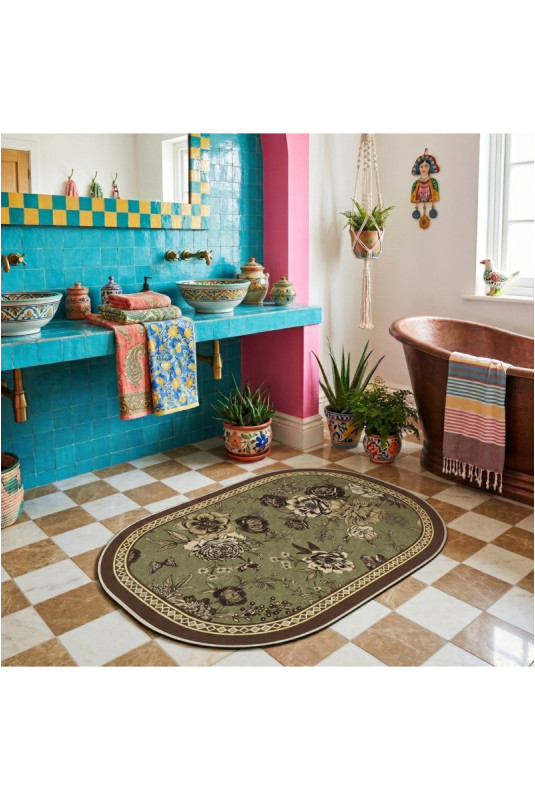 Tapis de bain (60 x 90) - Multicolore