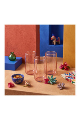 Ensemble de verres (3 pièces) - Rose