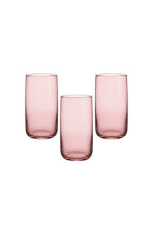 Ensemble de verres (3 pièces) - Rose