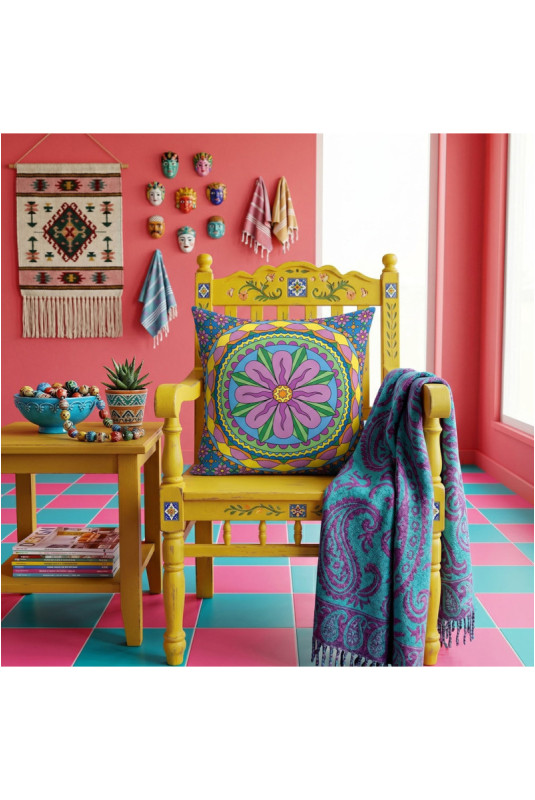Coussin - Multicolore