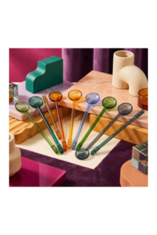 Ensemble de cuillères (6 pièces) - Multicolore