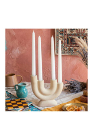 Ensemble de chandeliers (5 pièces) - Beige