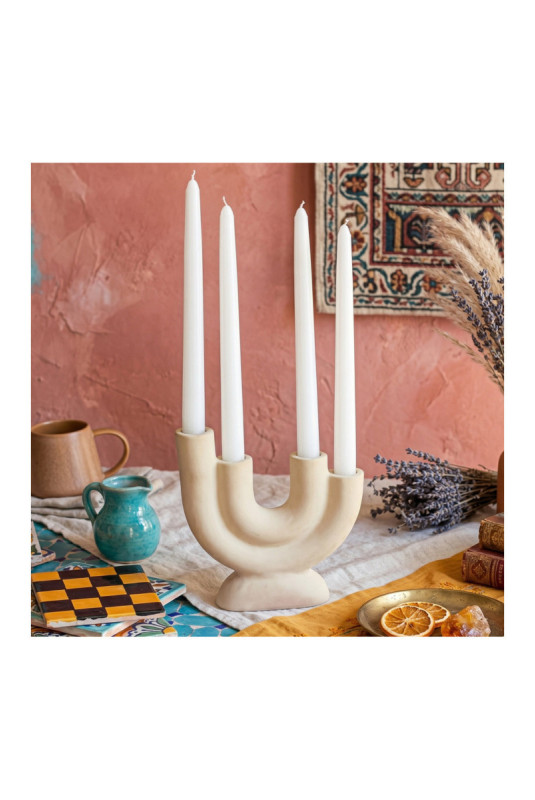 Ensemble de chandeliers (5 pièces) - Beige