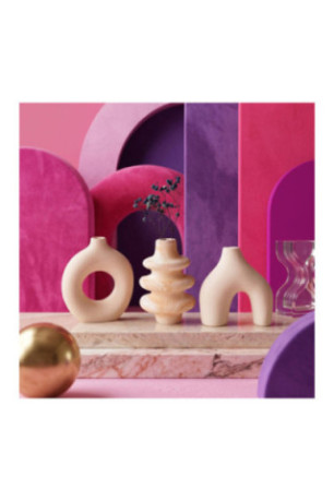 Ensemble de vases - Beige