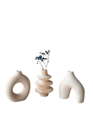 Ensemble de vases - Beige