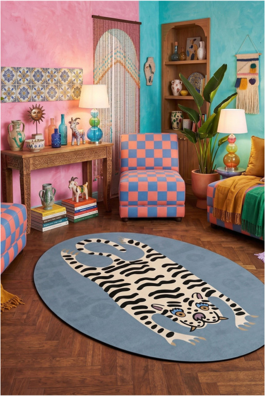 Tapis (50 x 80) - Multicolore