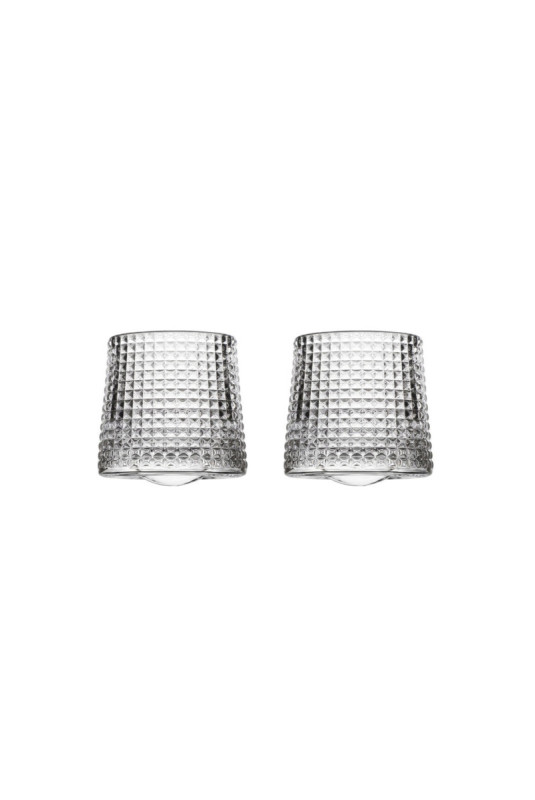 Ensemble de verres à whisky (2 pièces) - Transparent