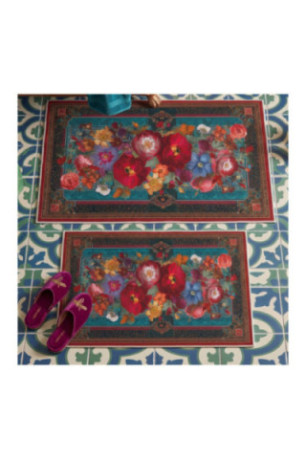 Ensemble de Tapis de bain (2 pièces) - Bleu