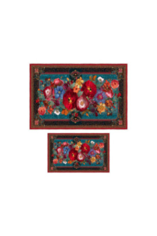Ensemble de Tapis de bain (2 pièces) - Bleu