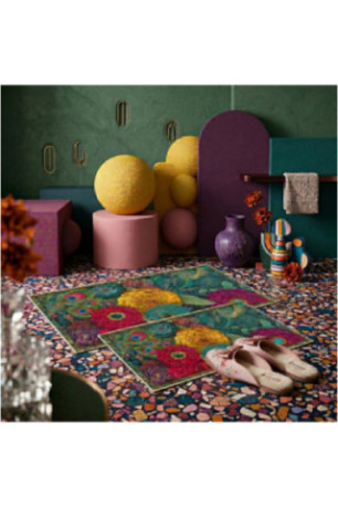 Ensemble de Tapis de bain (2 pièces) - Bleu