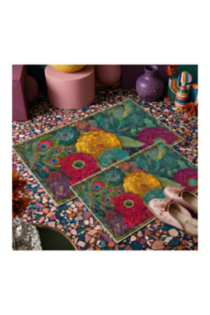 Ensemble de Tapis de bain (2 pièces) - Bleu