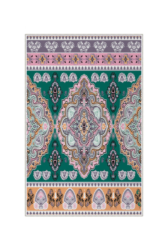 Tapis (80 x 120) - Multicolore