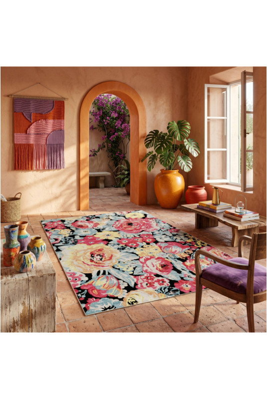 Tapis (80 x 120) - Multicolore