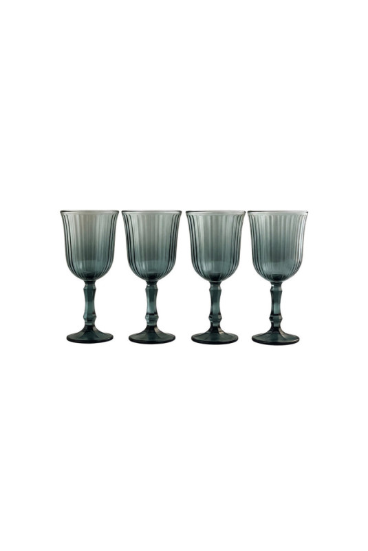 Ensemble de verres à vin (4 pièces) - Vert