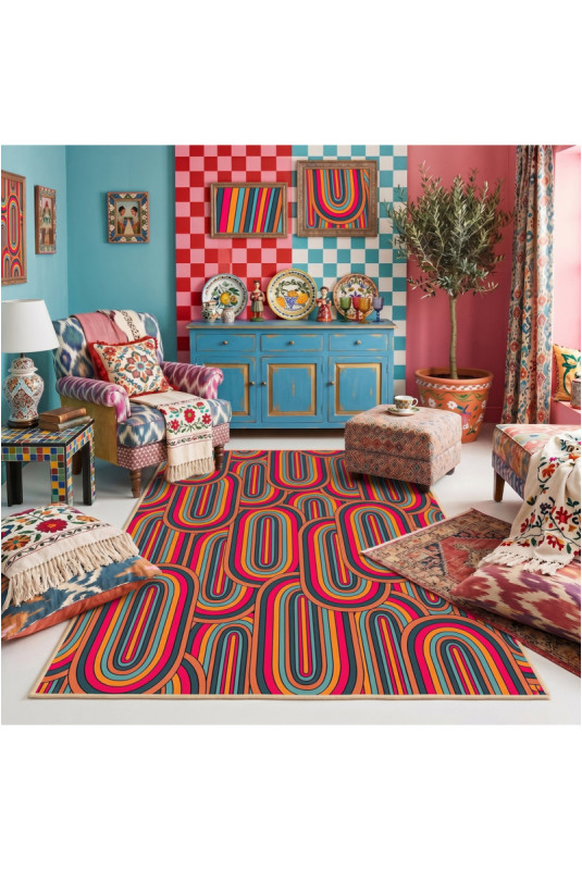 Tapis (80 x 140) - Multicolore