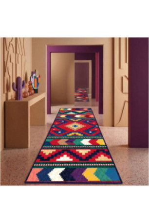 Tapis de couloir (80 x 150) - Multicolore