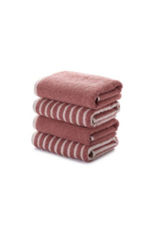 Ensemble de serviettes pour les mains (4 pièces) - Rose