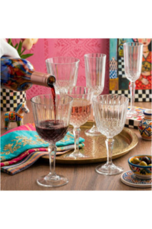 Ensemble de verres à vin (6 pièces) - Transparent