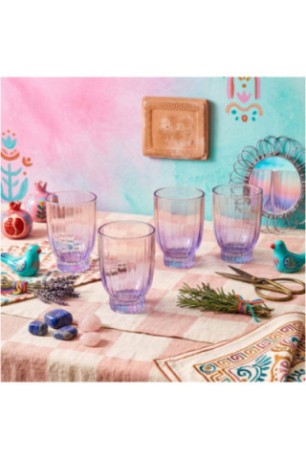Ensemble de verres (4 pièces) - Violet