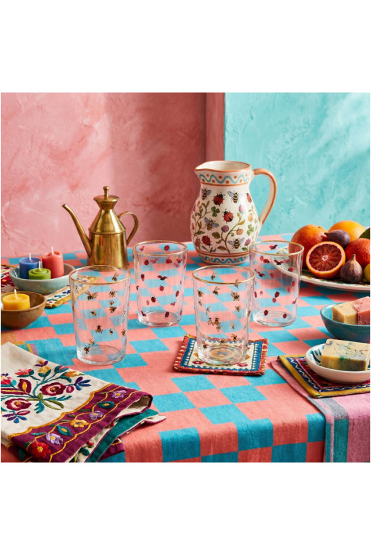Ensemble de verres (4 pièces) - Or transparent