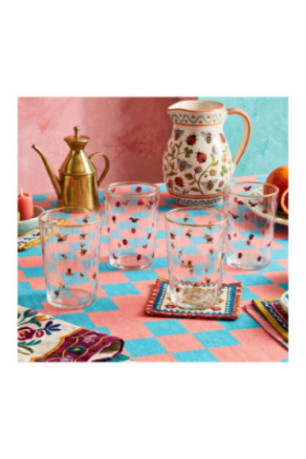 Ensemble de verres (4 pièces) - Or transparent