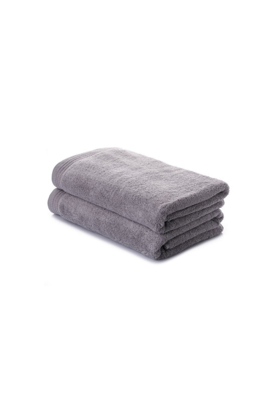 Ensemble de serviettes de bain (2 pièces) - Gris