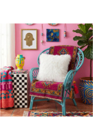 Housse de coussin - Écru