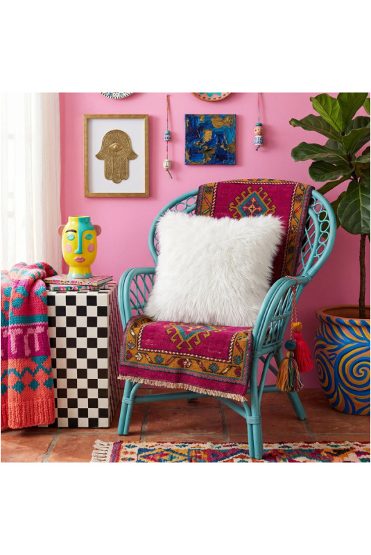 Housse de coussin - Écru