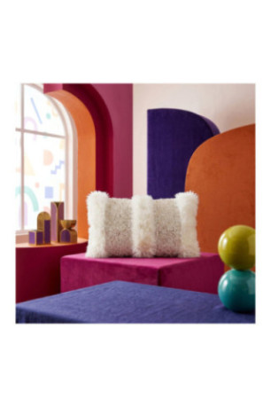 Housse de coussin - Crème