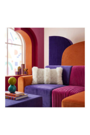 Housse de coussin - Crème