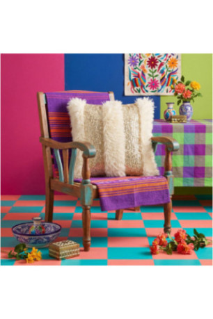 Housse de coussin - Crème