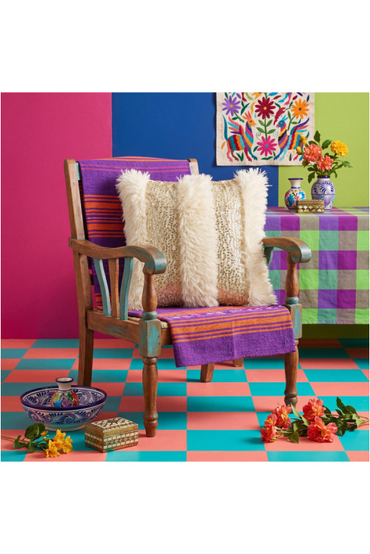 Housse de coussin - Crème