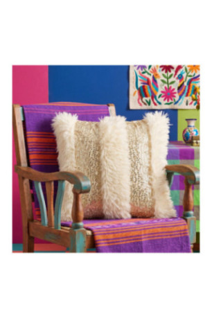 Housse de coussin - Crème
