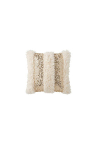 Housse de coussin - Crème