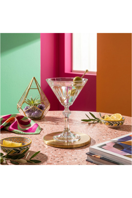 Ensemble de verres à martini (6 pièces) - Transparent