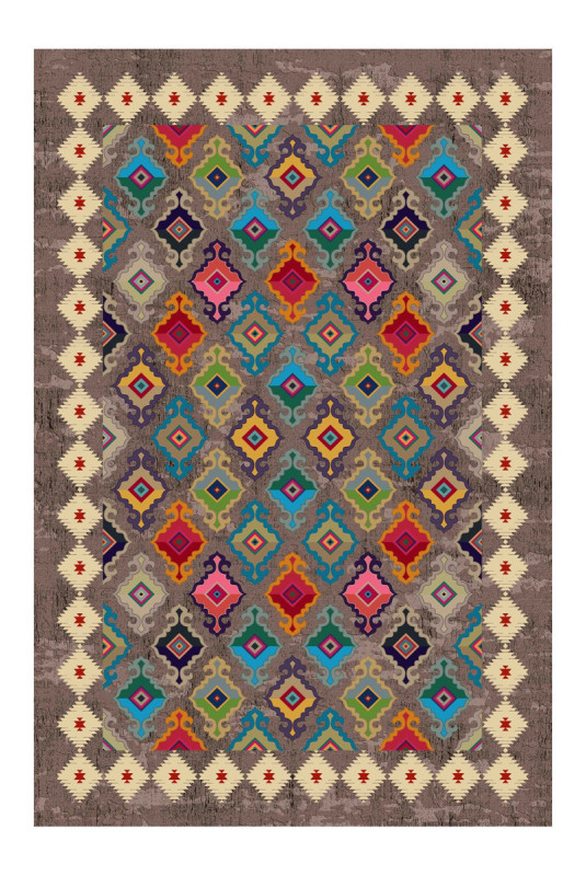 Tapis de couloir (80 x 200) - Multicolore