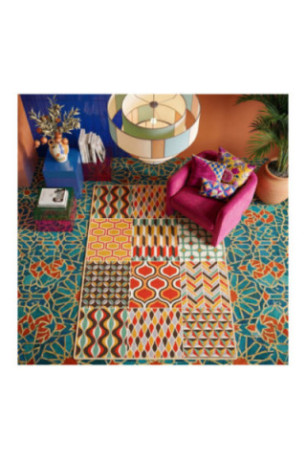 Tapis de couloir (100 x 150) - Multicolore