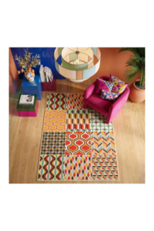 Tapis de couloir (100 x 150) - Multicolore