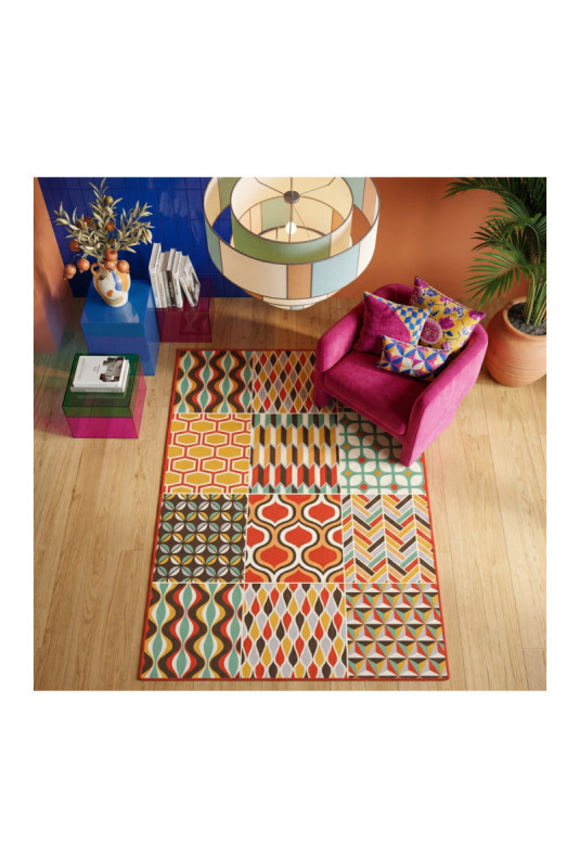 Tapis de couloir (100 x 150) - Multicolore